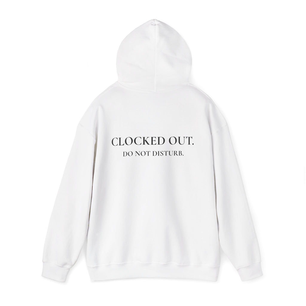 Sweat à capuche femme « Off Duty » : « HORS SERVICE. NE PAS DÉRANGER. »