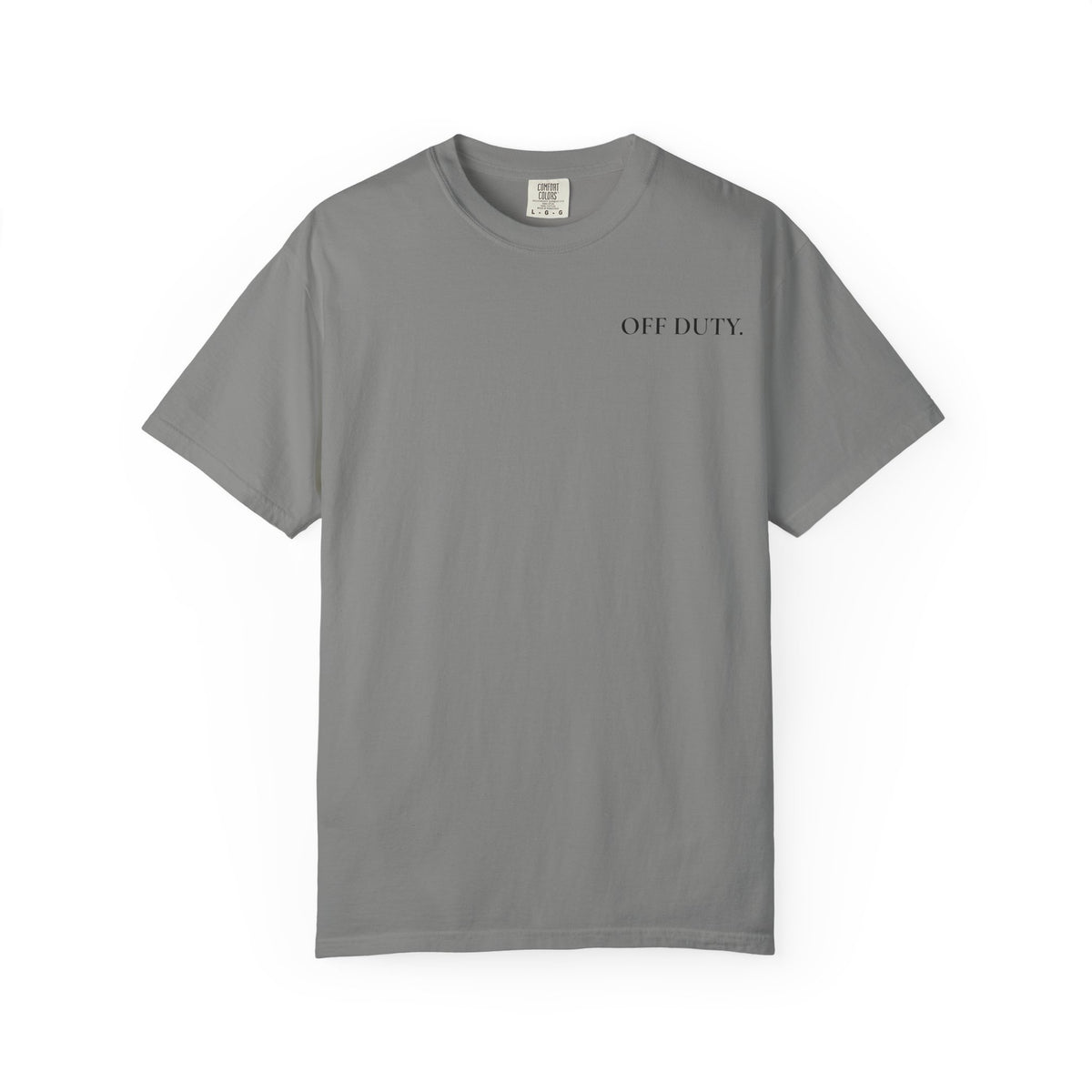 Women's Out of Office T-Shirt "OFF DUTY" Minimal Desk Escape Tee