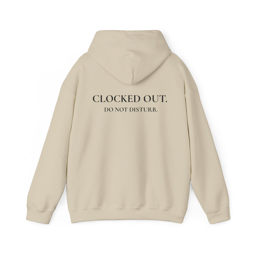 Sweat à capuche femme « Off Duty » : « HORS SERVICE. NE PAS DÉRANGER. »