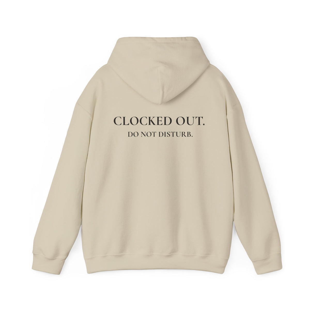 Sweat à capuche femme « Off Duty » : « HORS SERVICE. NE PAS DÉRANGER. »