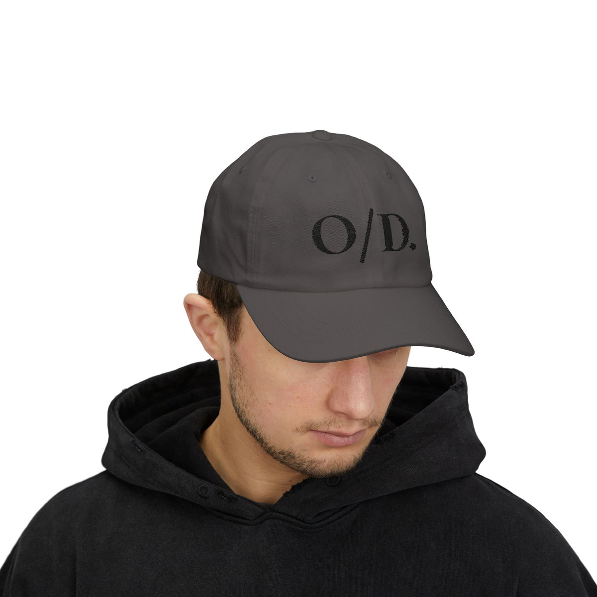 Casquette baseball relax brodée « O/D. » Dad Cap