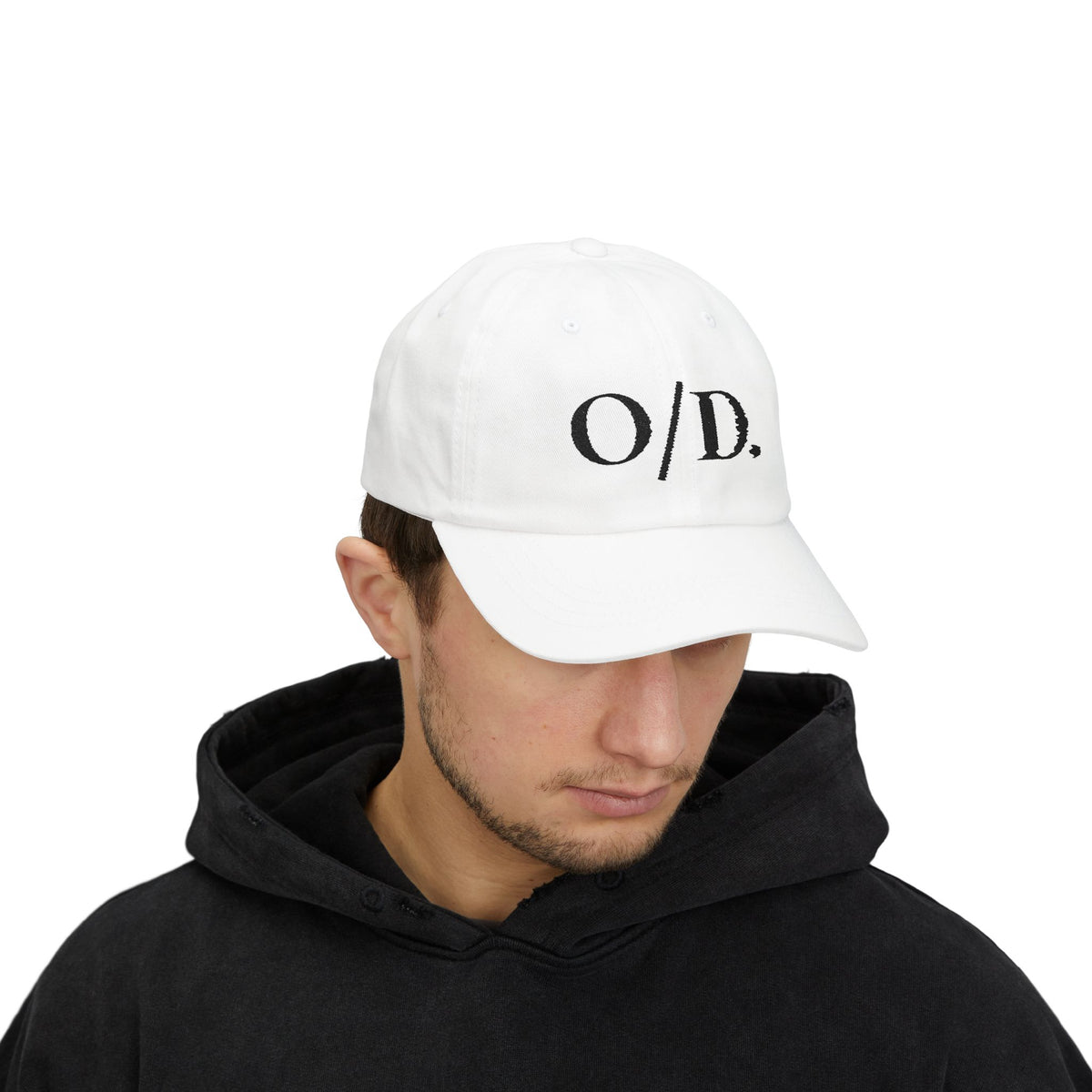 Logo Dad Cap "O/D." Embroidered Relaxed Baseball Hat