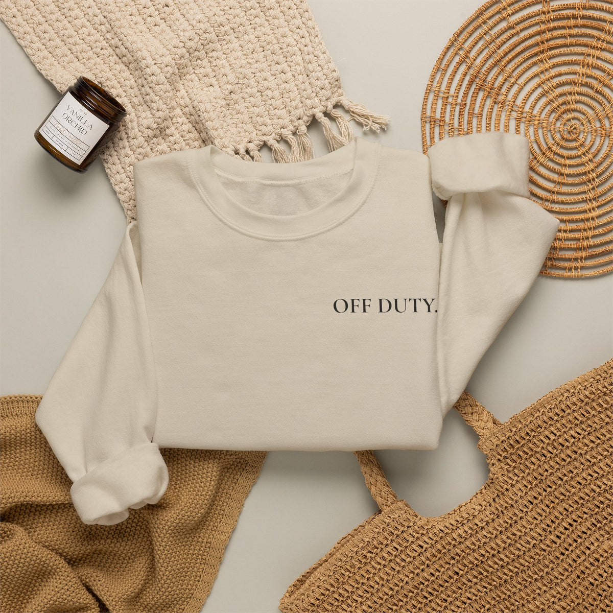 Sweat-shirt col rond pour homme « Indisponible. Hors de portée. »