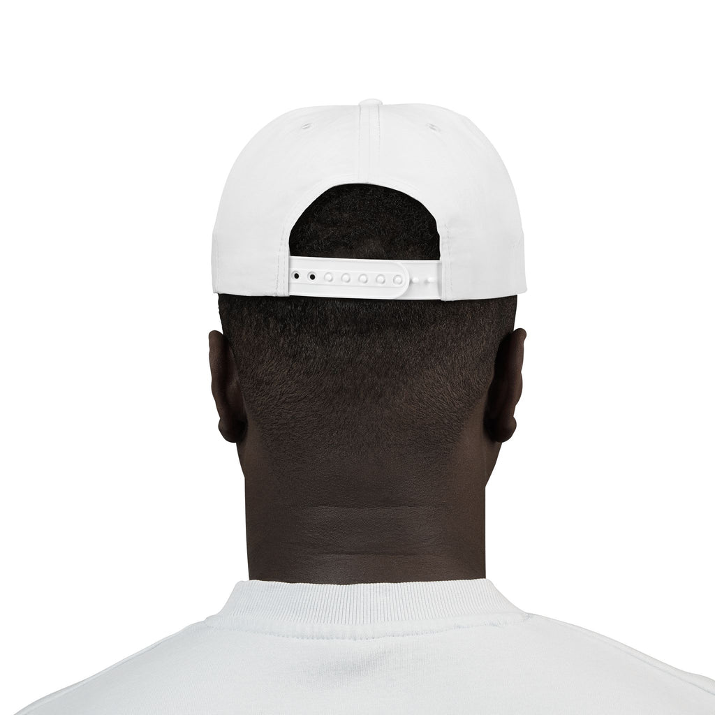Off Duty Surf Cap im Relaxed-Stil, weiß, bestickte Dad-Hat für Strand & Urlaub