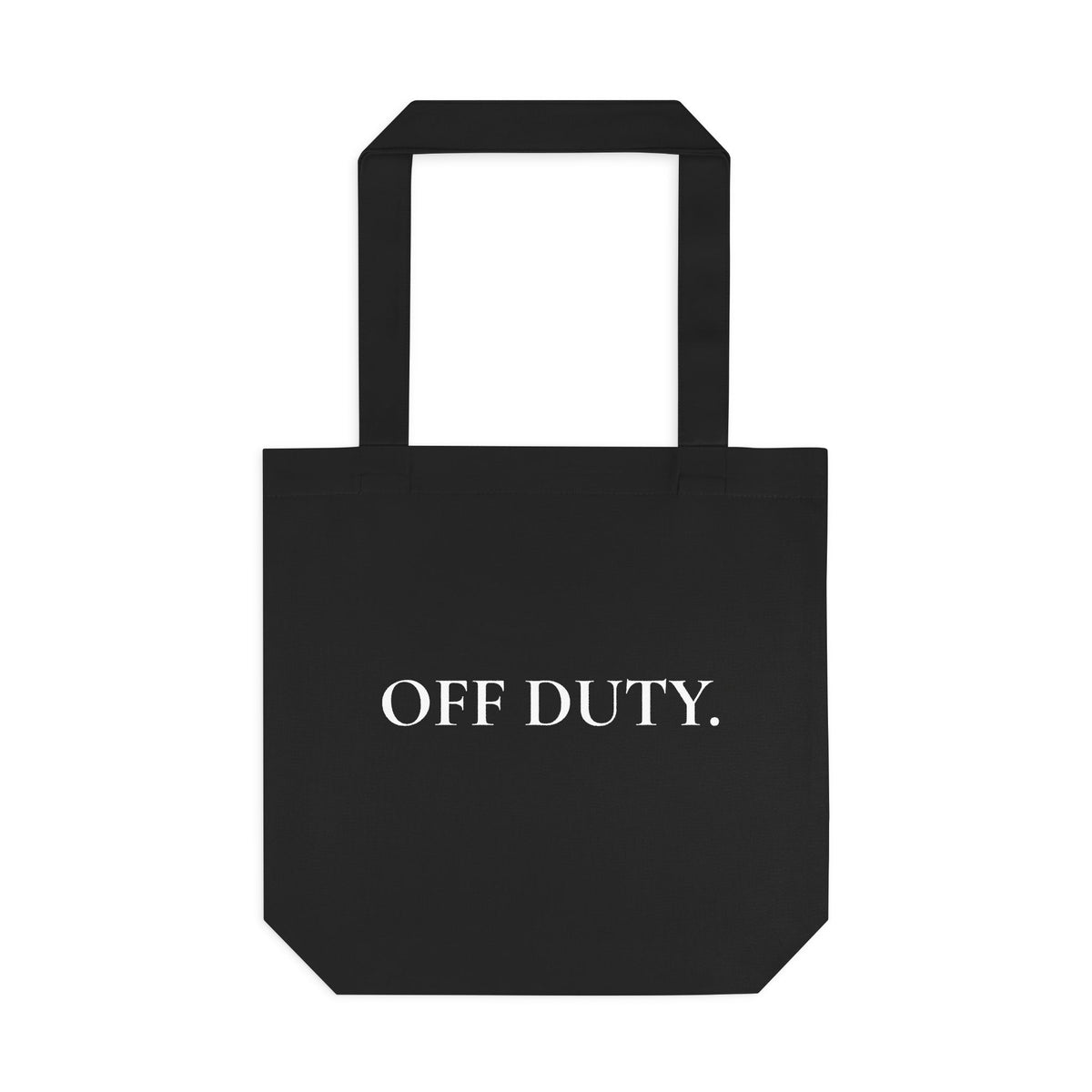 Off Duty Cotton Tote Bag