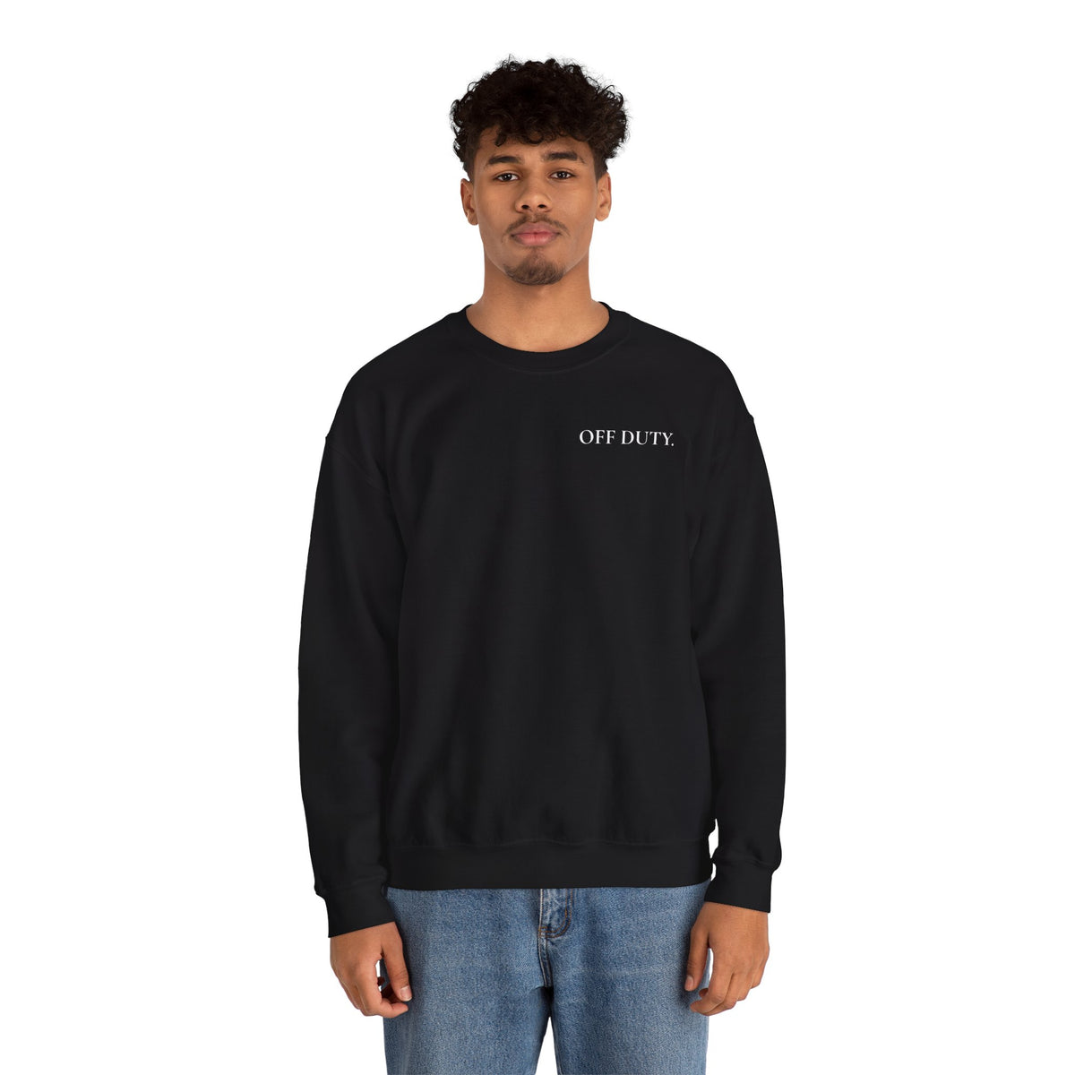 Sweat-shirt col rond pour homme « Indisponible. Hors de portée. »