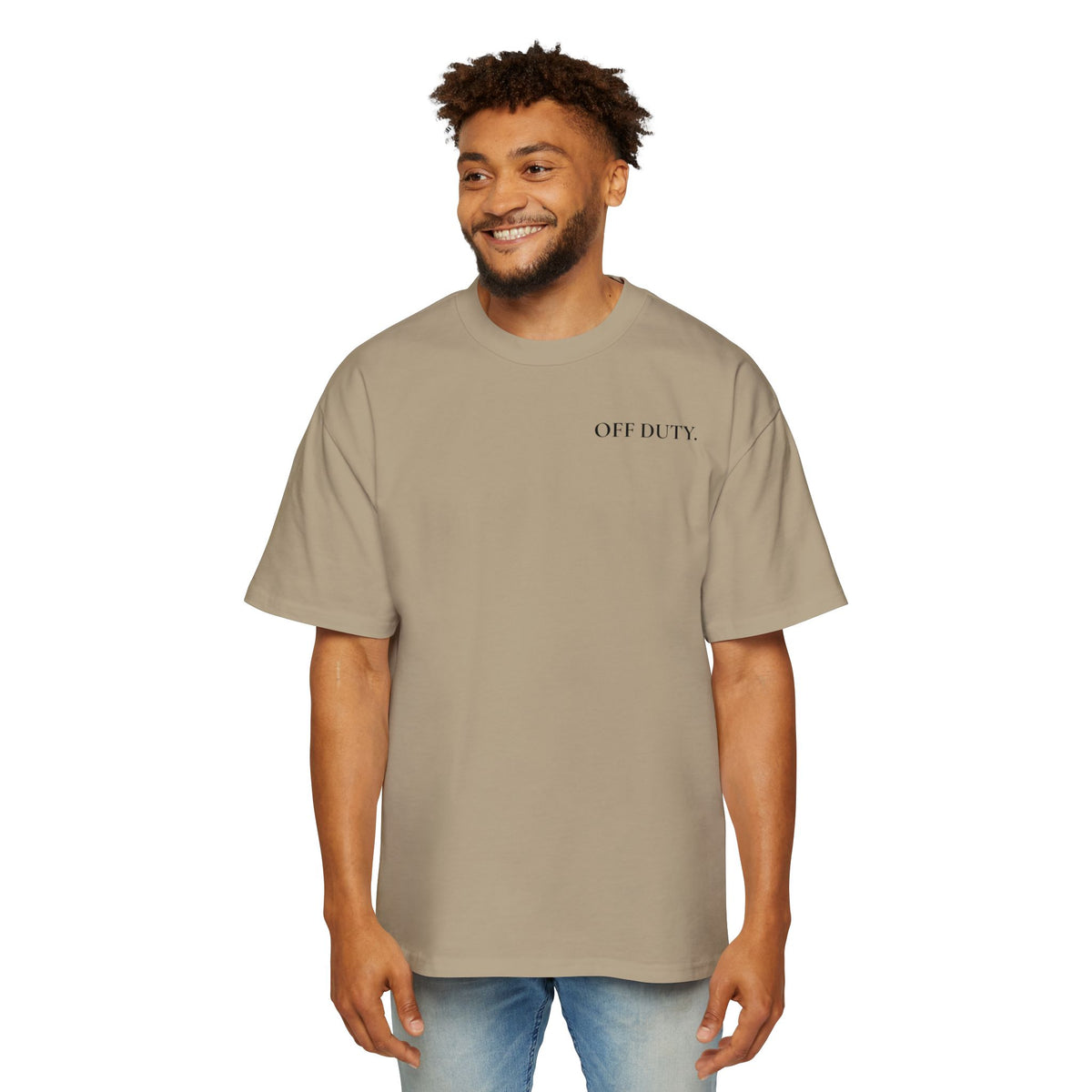 Men's "Off Duty / Disconnected" Oversized Tee