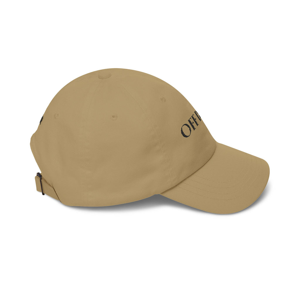 Dad Cap "OFF DUTY." Bestickte, lässige Baseballkappe