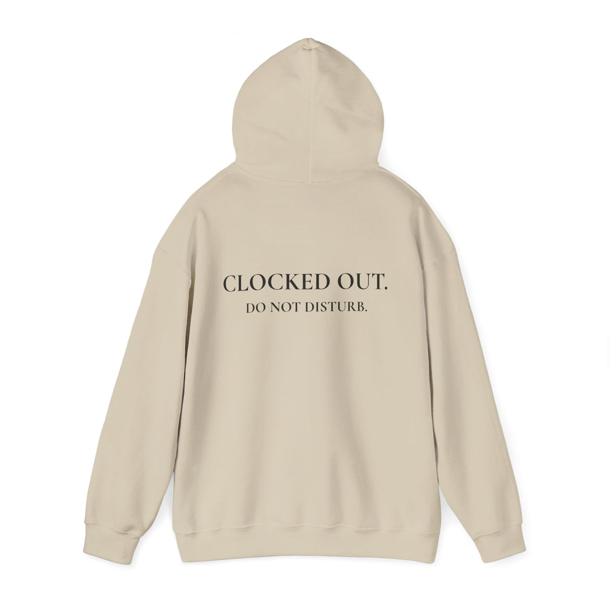 Sweat à capuche femme « Off Duty » : « HORS SERVICE. NE PAS DÉRANGER. »