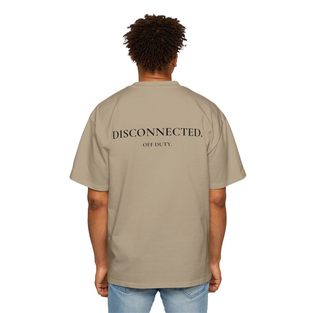 Men's "Off Duty / Disconnected" Oversized Tee