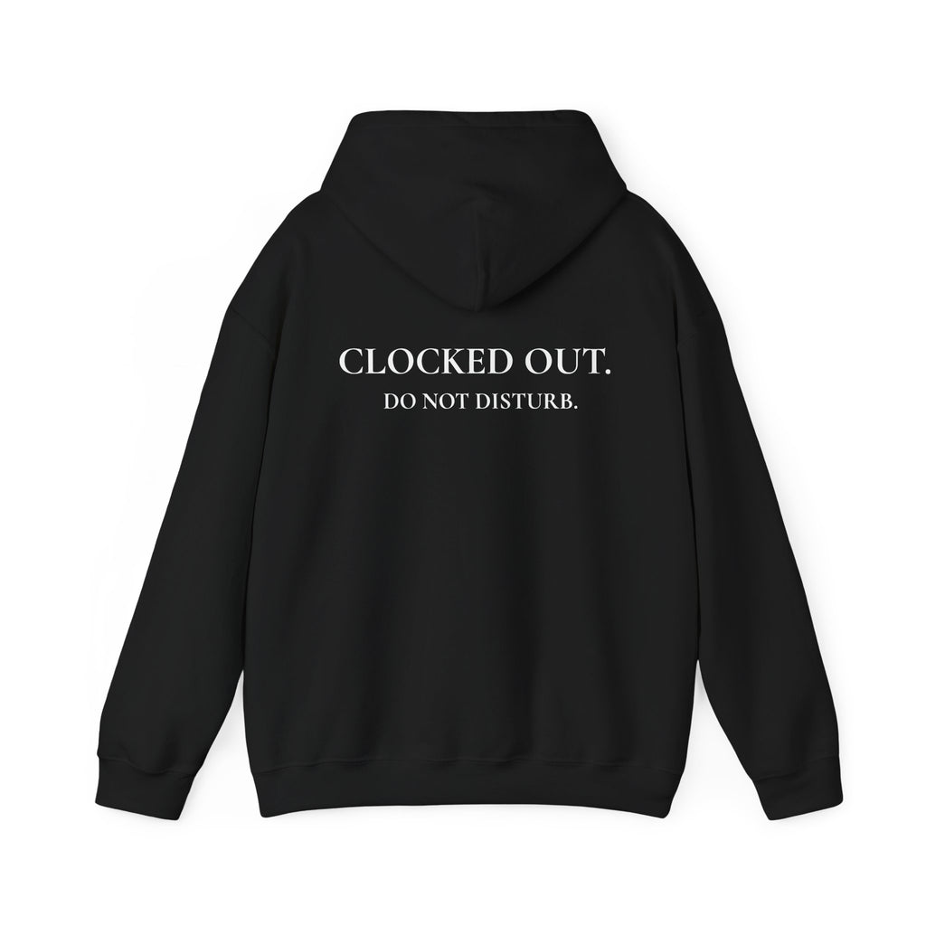 Sweat à capuche femme « Off Duty » : « HORS SERVICE. NE PAS DÉRANGER. »