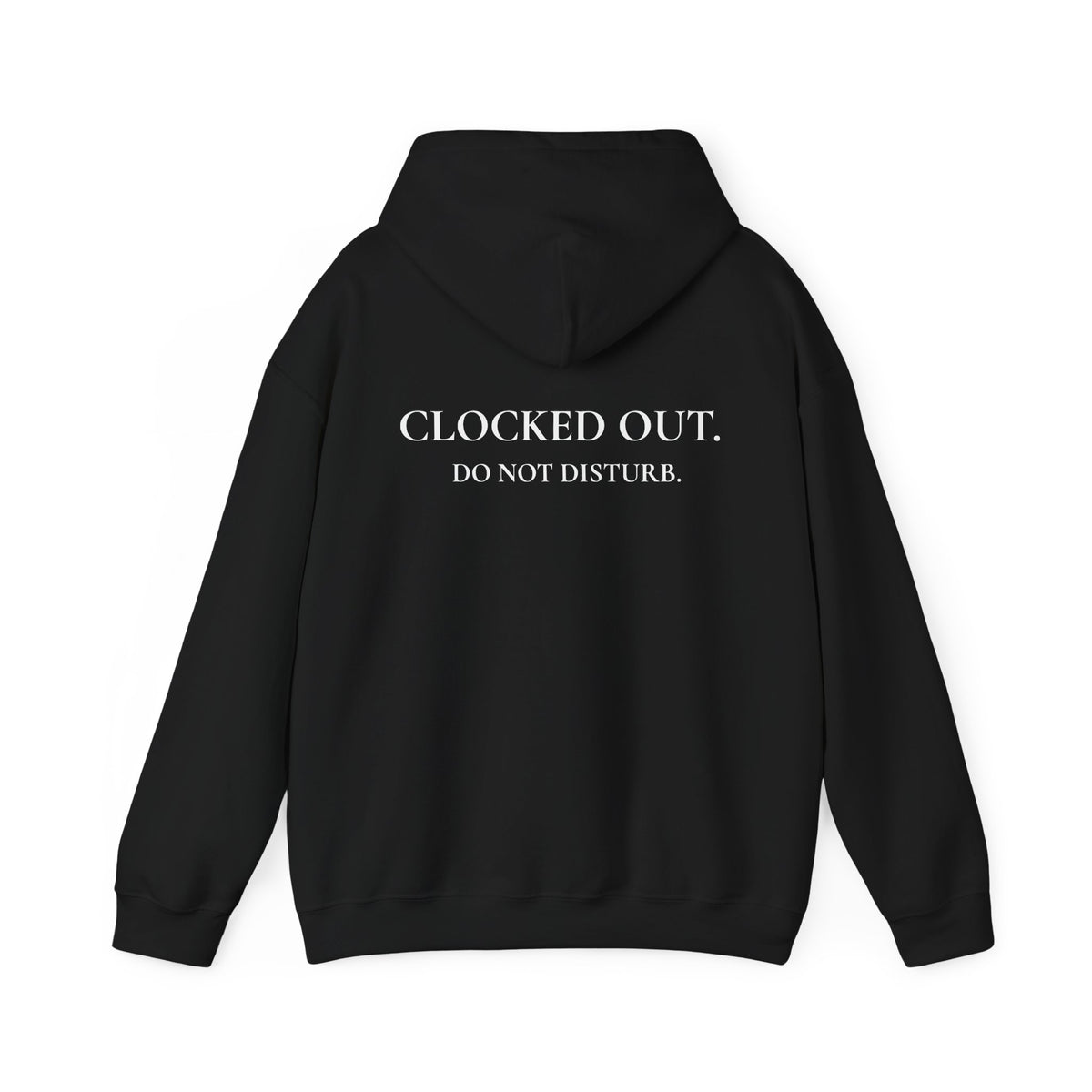 Sweat à capuche femme « Off Duty » : « HORS SERVICE. NE PAS DÉRANGER. »