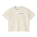 "OFF DUTY." Women's Boxy Tee