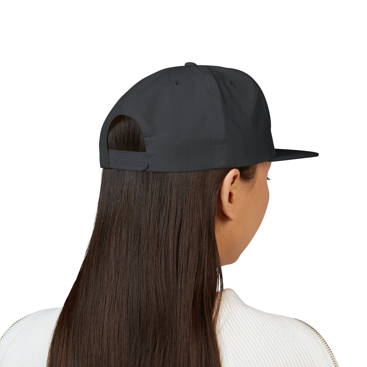Off Duty Surf Cap im Relaxed-Stil, weiß, bestickte Dad-Hat für Strand & Urlaub
