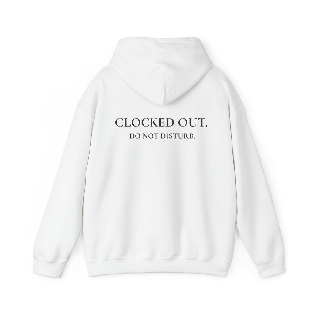 Sweat à capuche femme « Off Duty » : « HORS SERVICE. NE PAS DÉRANGER. »