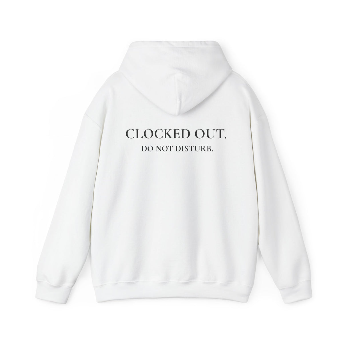 Sweat à capuche femme « Off Duty » : « HORS SERVICE. NE PAS DÉRANGER. »