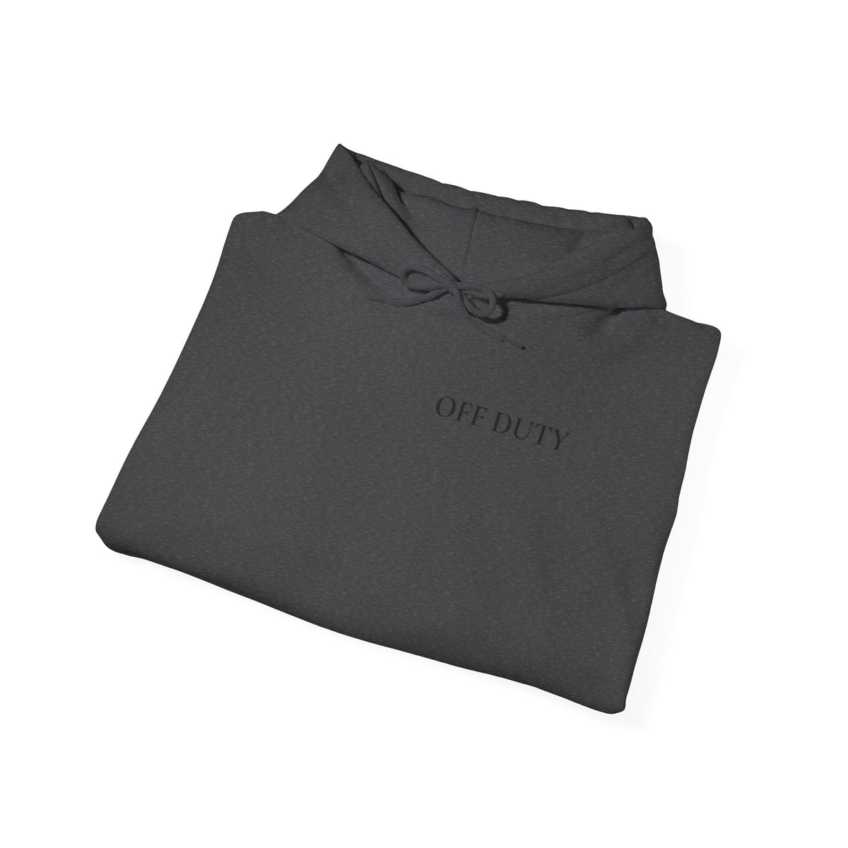 Sweat à capuche femme « Off Duty » : « HORS SERVICE. NE PAS DÉRANGER. »