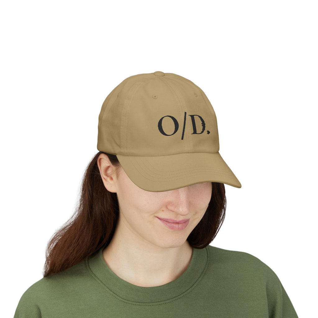 Casquette baseball relax brodée « O/D. » Dad Cap