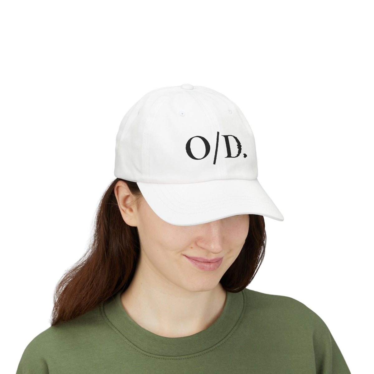 Casquette baseball relax brodée « O/D. » Dad Cap