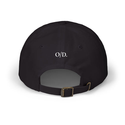 Black Dad Cap "OFF DUTY." Embroidered