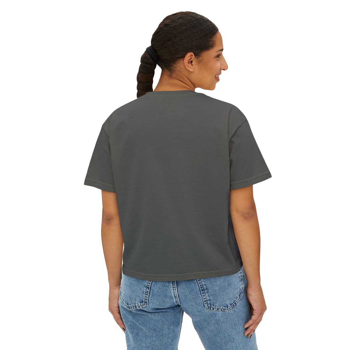 "OFF DUTY." Women's Boxy Tee