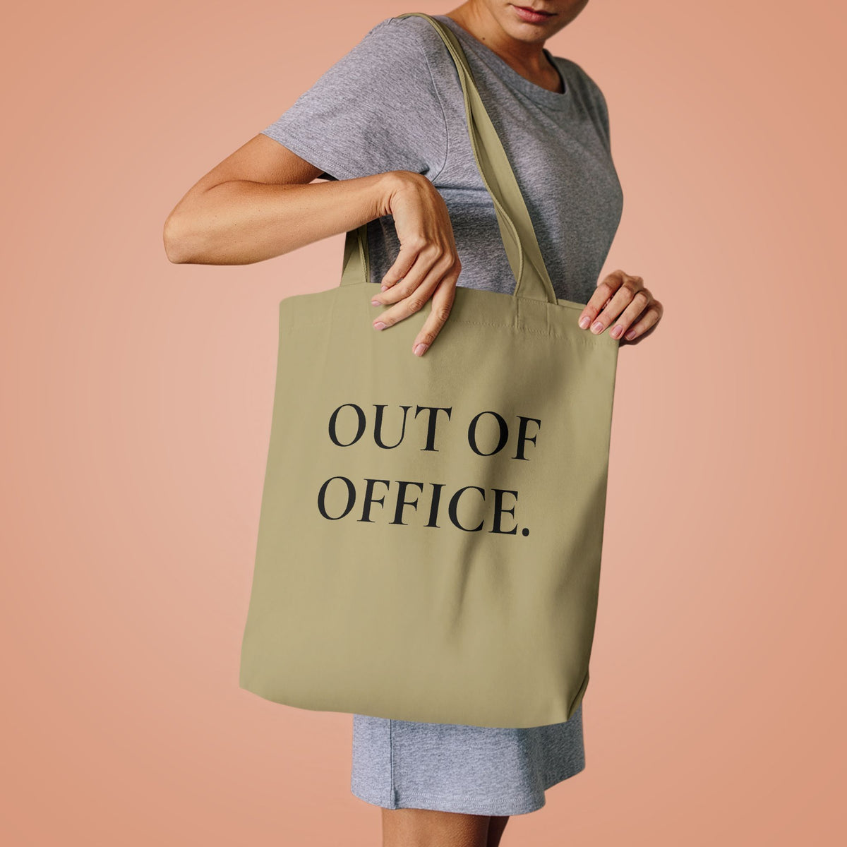 Out of Office Cotton Tote Bag