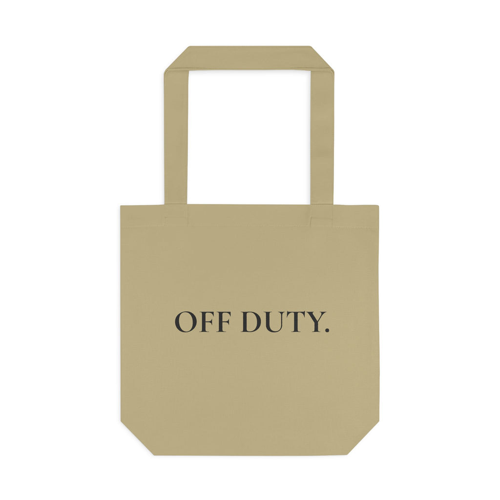 Off-Duty-Baumwolltasche