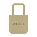 Off-Duty-Baumwolltasche