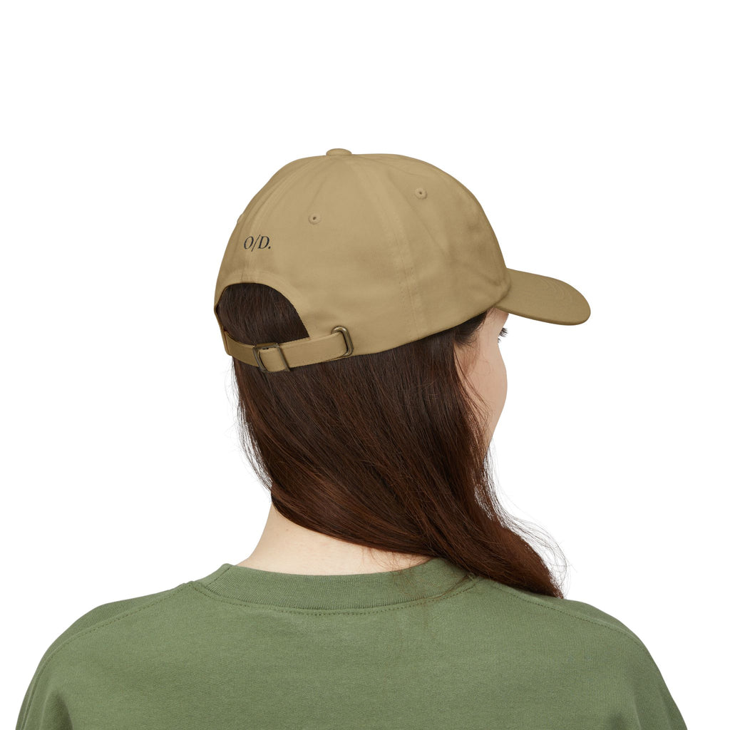 Dad Cap "OFF DUTY." Bestickte, lässige Baseballkappe