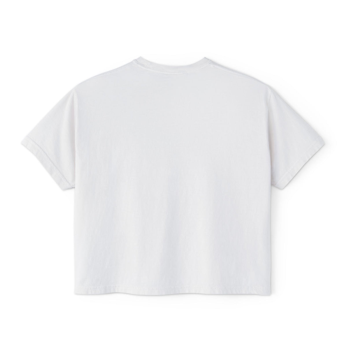„OFF DUTY.“ Boxy-T-Shirt für Damen — Lässiges bauchfreies T-Shirt