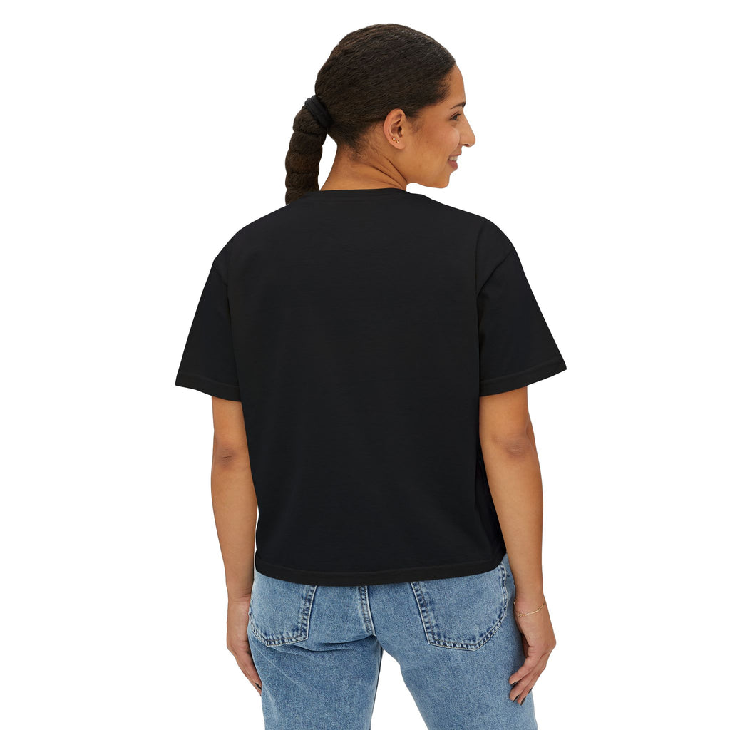 "OFF DUTY." Women's Boxy Tee