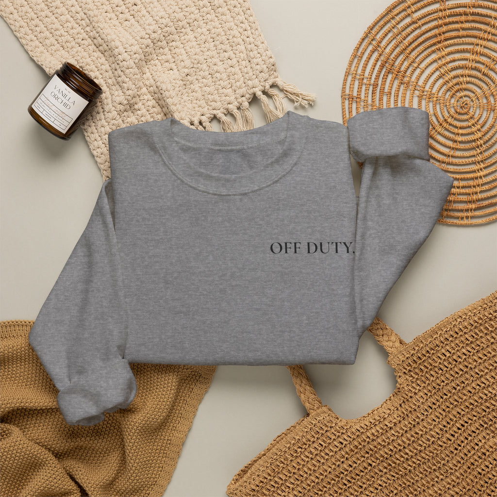 Sweat-shirt col rond pour homme « Indisponible. Hors de portée. »