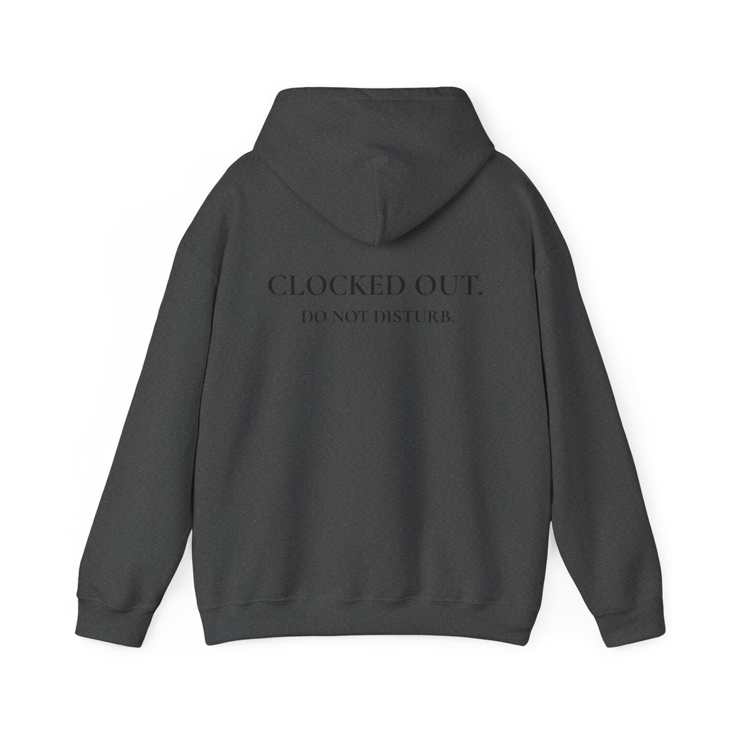 Sweat à capuche femme « Off Duty » : « HORS SERVICE. NE PAS DÉRANGER. »