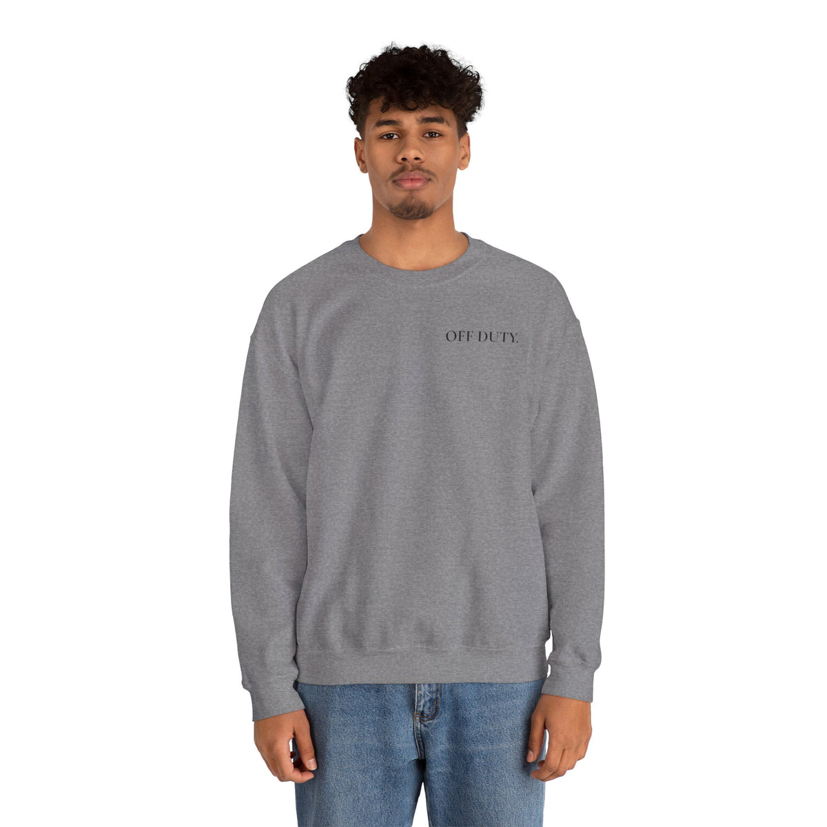Sweat-shirt col rond pour homme « Indisponible. Hors de portée. »