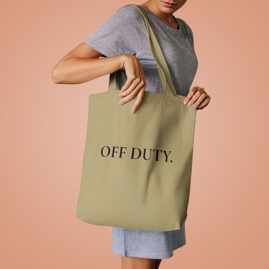 Off-Duty-Baumwolltasche