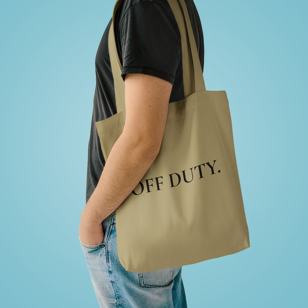 Off-Duty-Baumwolltasche