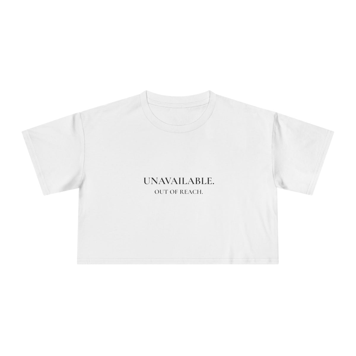 T-shirt court pour femme Unavailable