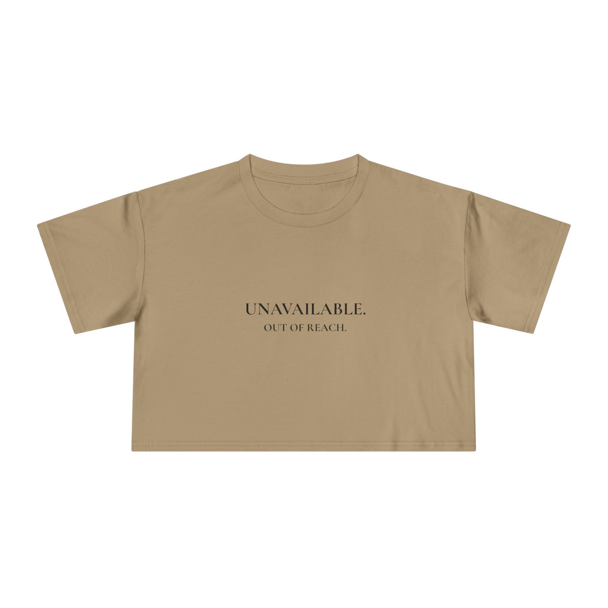 T-shirt court pour femme Unavailable