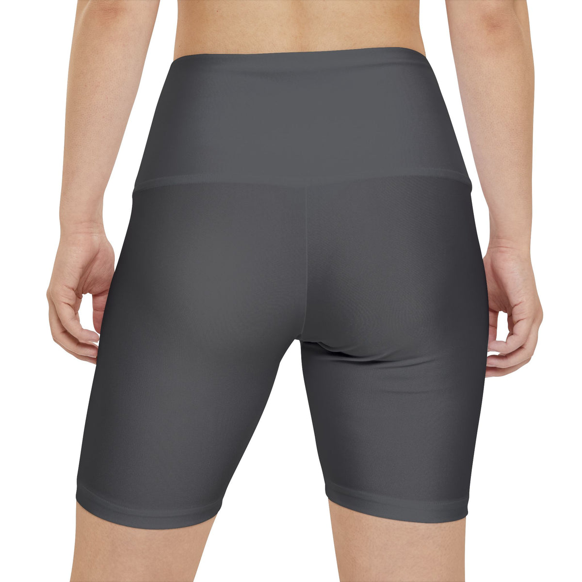 Women's Performance Workout Shorts — O/D. Logo Athletic Biker Shorts