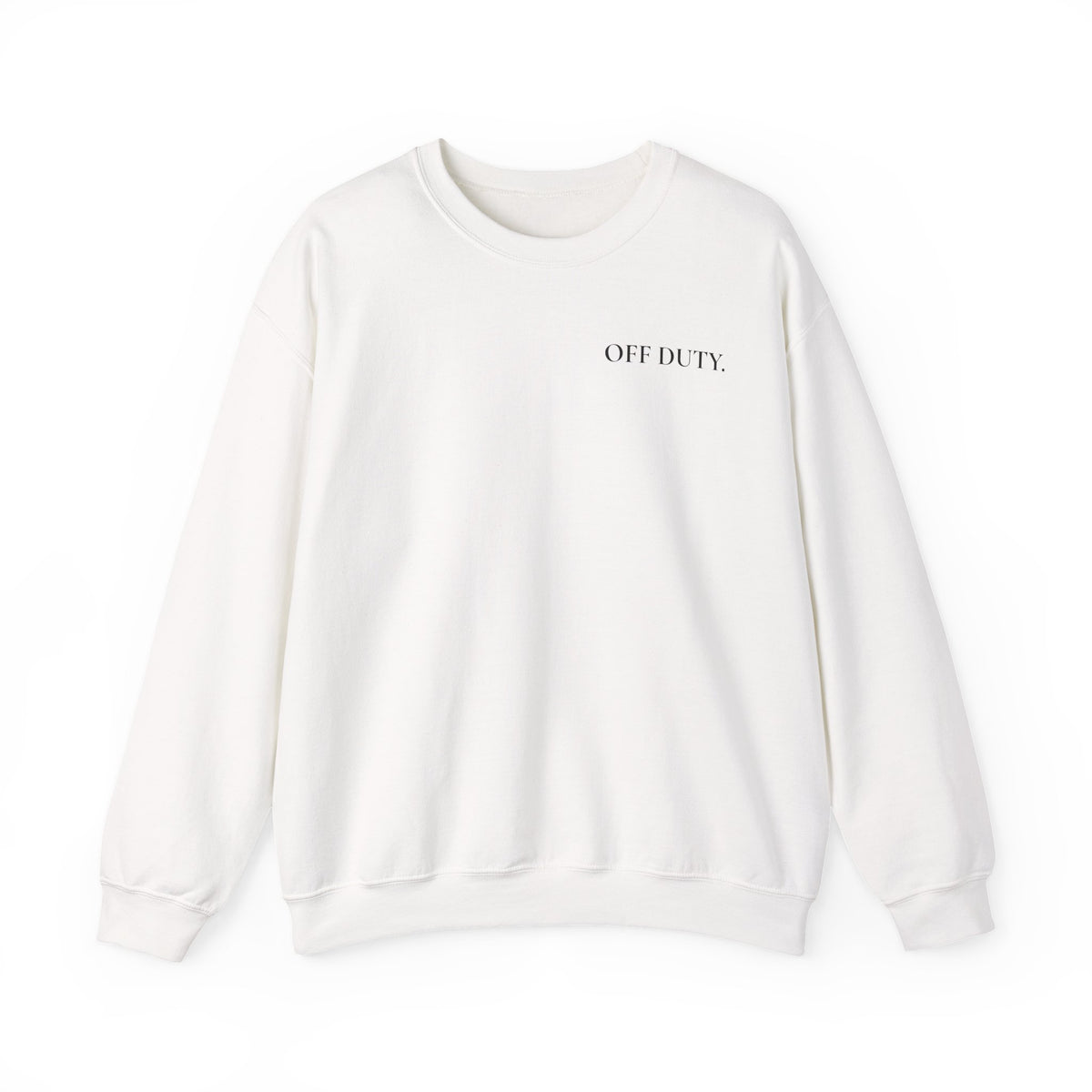 Sweat-shirt à col rond pour femme « Indisponible. Hors de portée. »