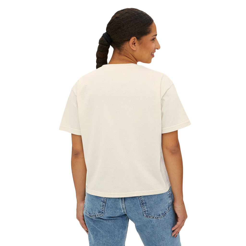 "OFF DUTY." Women's Boxy Tee